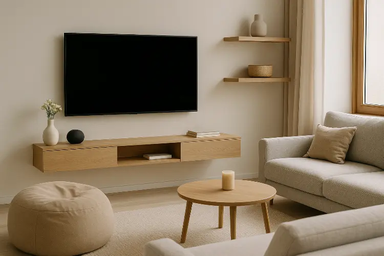 Rak Gantung untuk Ruang Lebih Lega